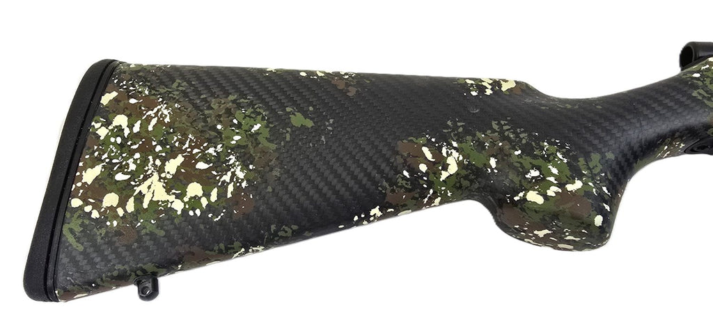 HOWA Gewehr mit Tarnmuster.