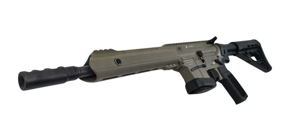 Frühjahrsspecial Schmeisser AR 15 - 9 Sport PCC dynamic, FDE (Flat dark earth) Kal. 9 mm Lauflänge 10,5" Zoll