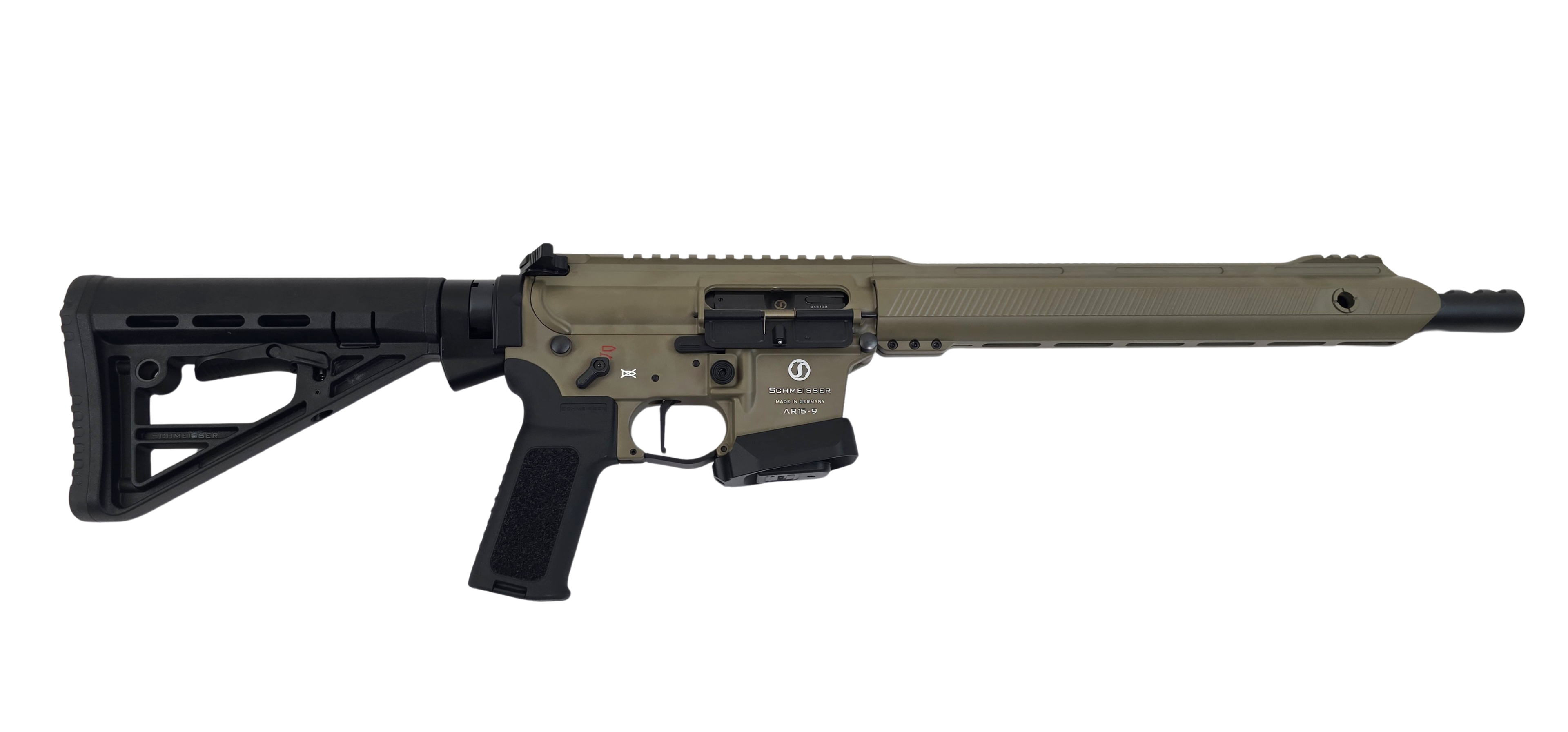Messespecial Schmeisser AR 15 - 9 Sport PCC dynamic, FDE (Flat dark earth) Kal. 9 mm Lauflänge 12,5" Zoll