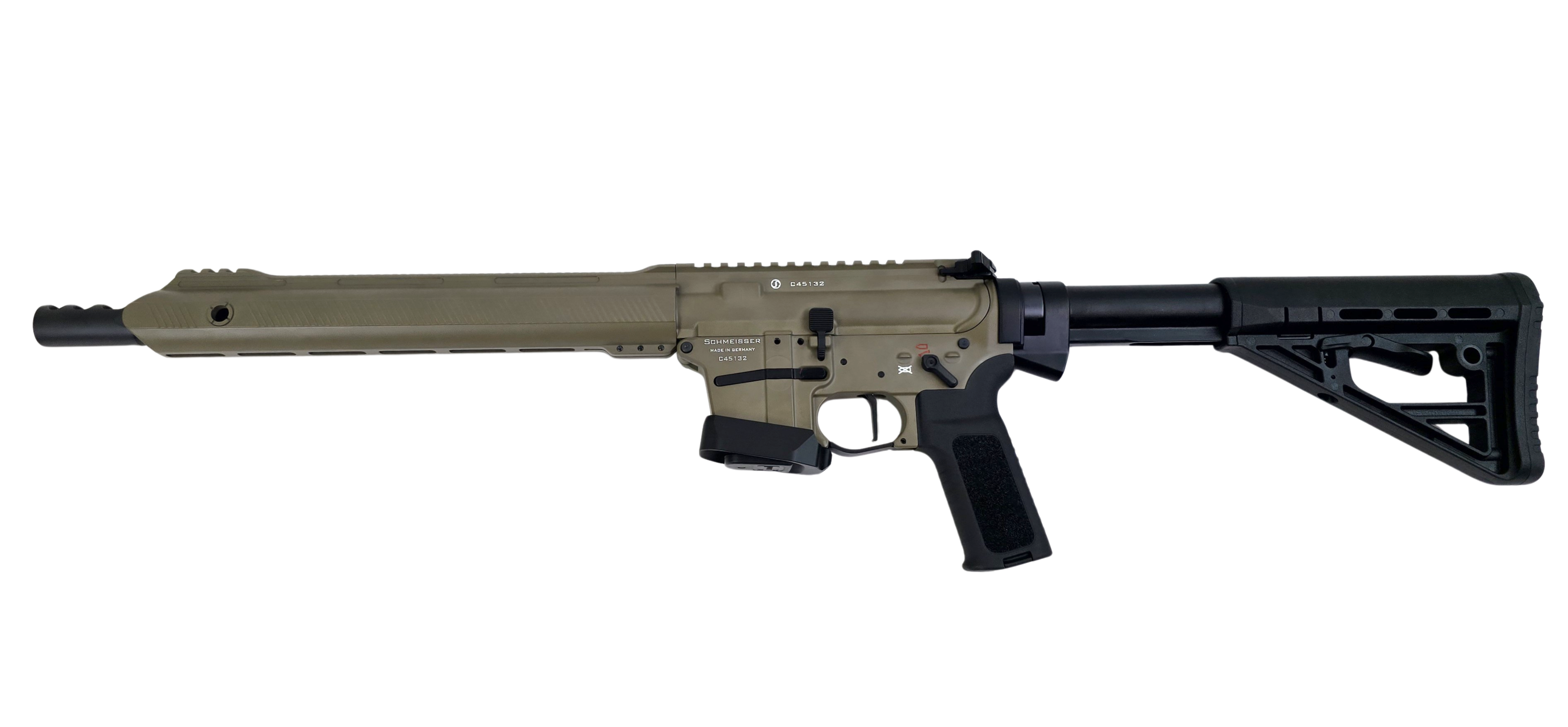 Messespecial Schmeisser AR 15 - 9 Sport PCC dynamic, FDE (Flat dark earth) Kal. 9 mm Lauflänge 12,5" Zoll