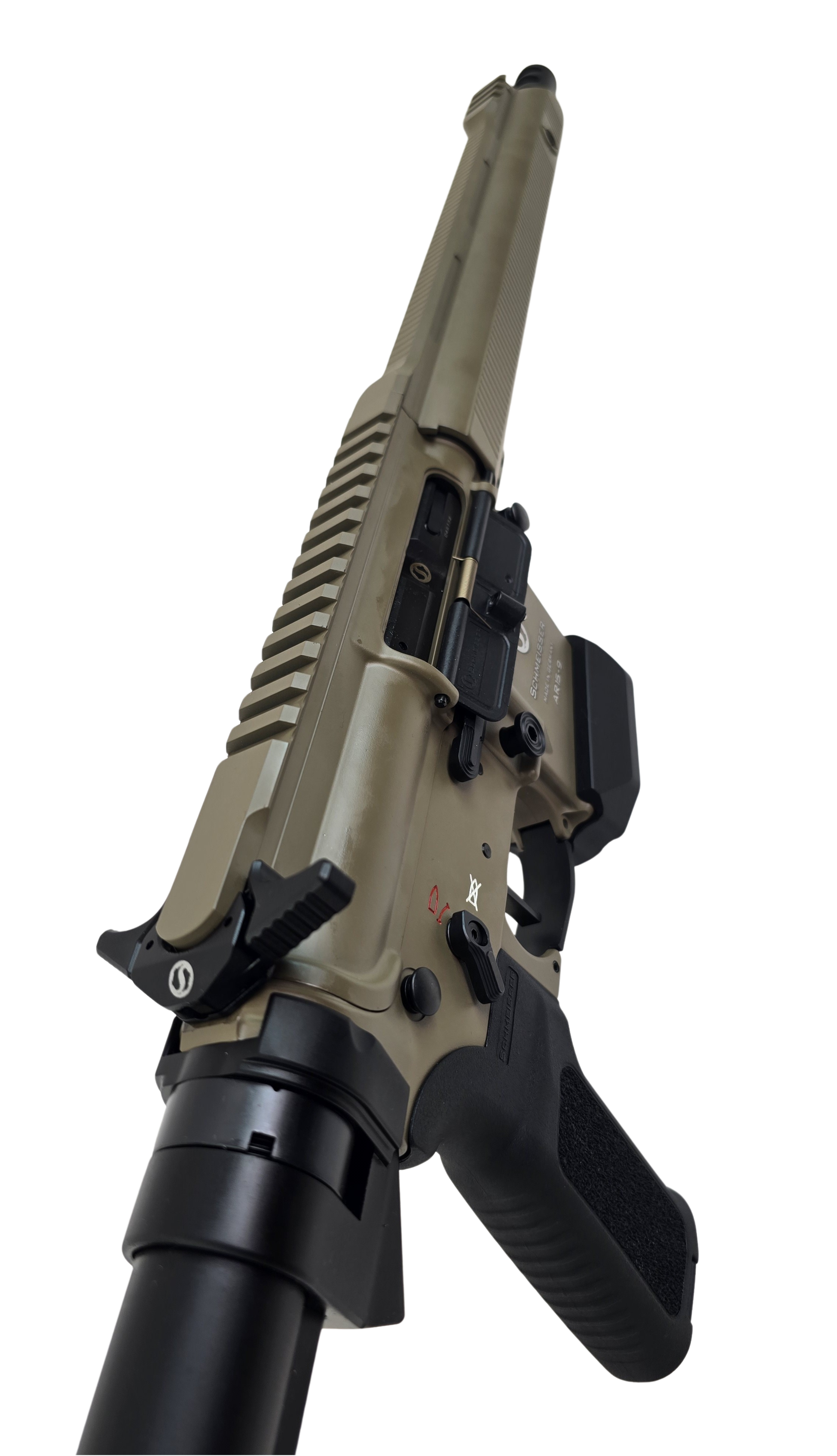 Messespecial Schmeisser AR 15 - 9 Sport PCC dynamic, FDE (Flat dark earth) Kal. 9 mm Lauflänge 12,5" Zoll