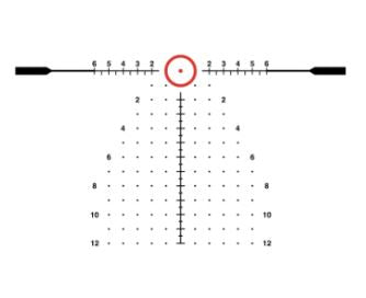 Zielfernrohr EOTECH Vudu, schwarz.