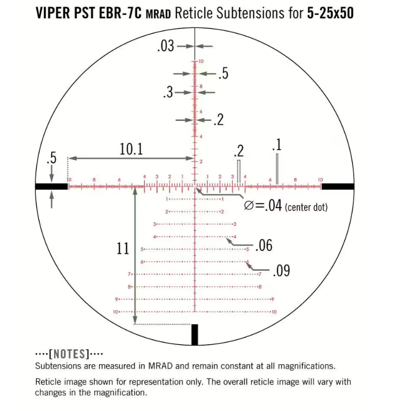 Schwarzes Zielfernrohr für Jagdgewehr