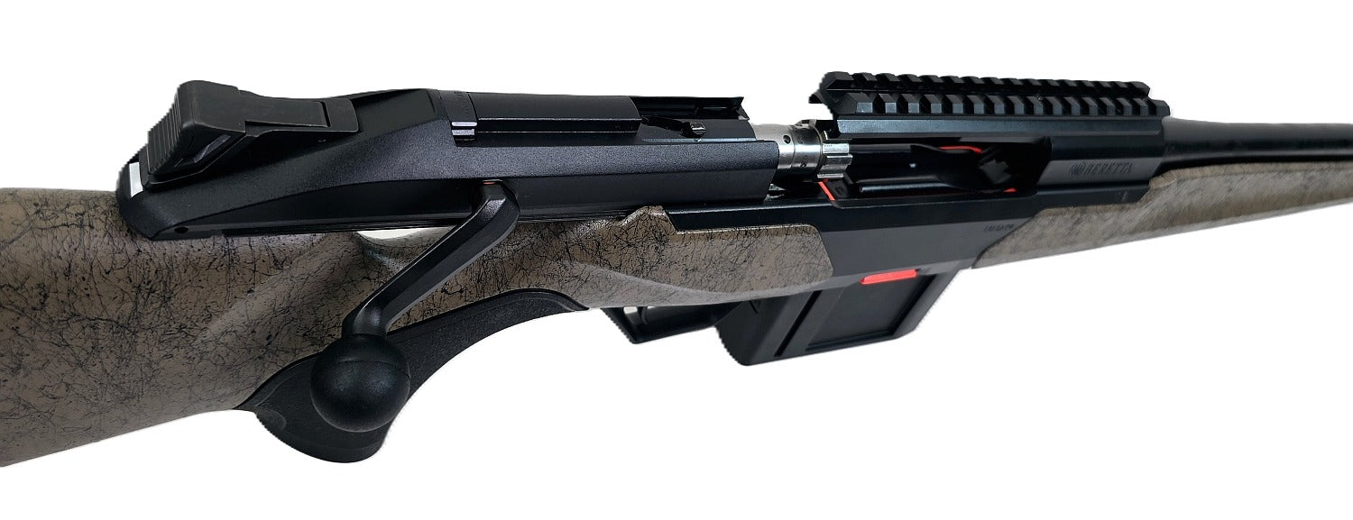 Beretta Jagdgewehr, seitliche Ansicht.