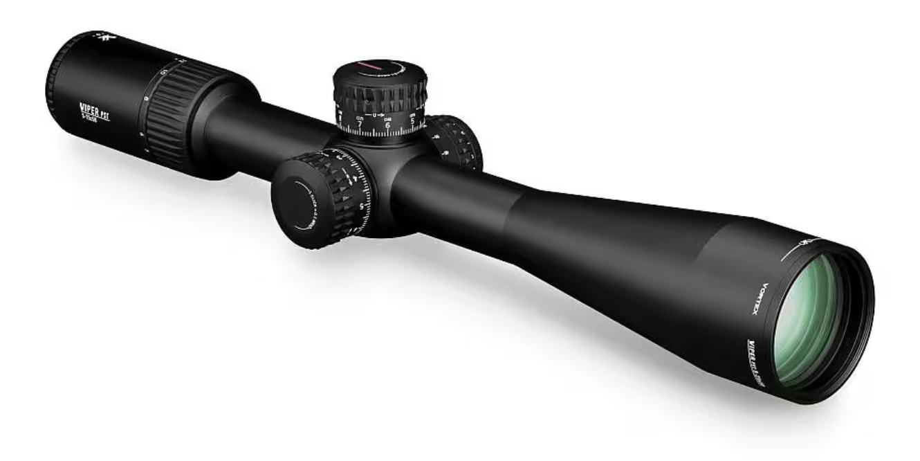 Schwarzes Zielfernrohr für Jagdgewehr