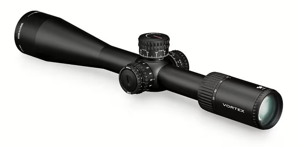 Schwarzes Zielfernrohr für Jagdgewehr