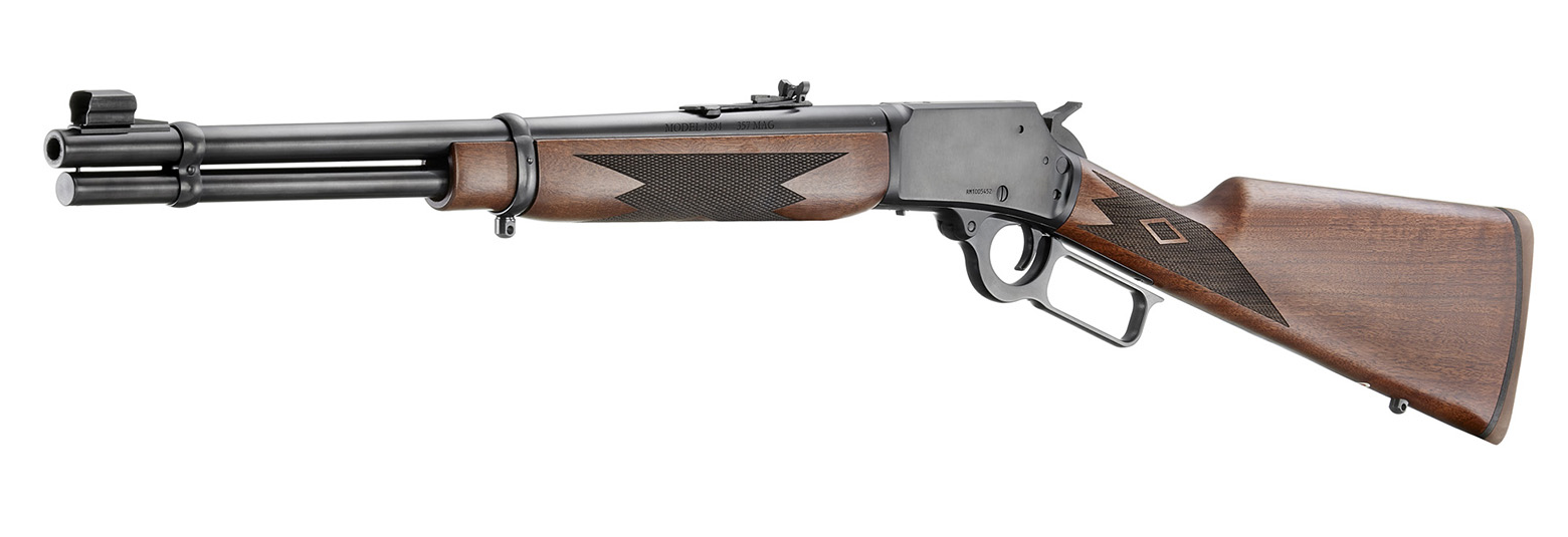 Repetier-Gewehr mit Holzschaft