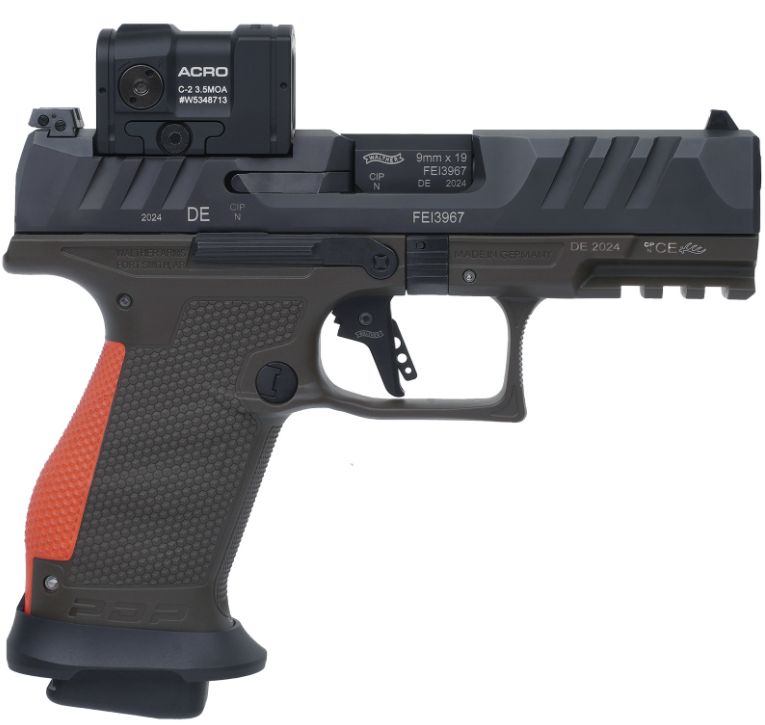 Pistole mit Reflexvisier