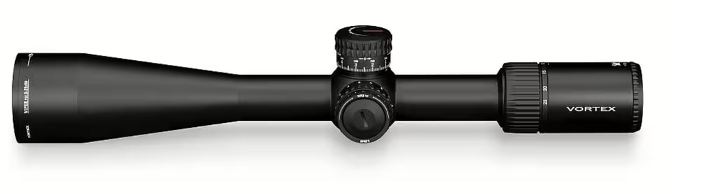 Schwarzes Zielfernrohr für Jagdgewehr