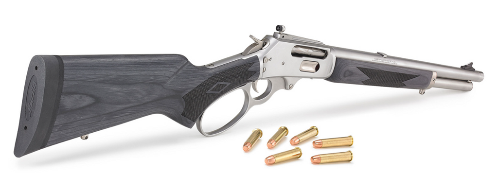 Silbernes Revolver-Karabinergewehr für Jäger