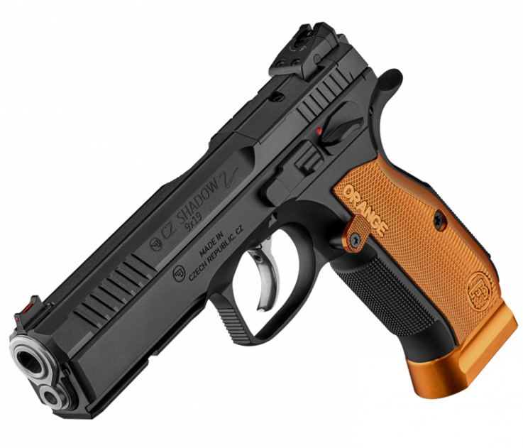 Moderne Pistole für Sportschützen