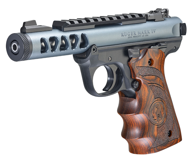 Sportpistole mit Holzgriff