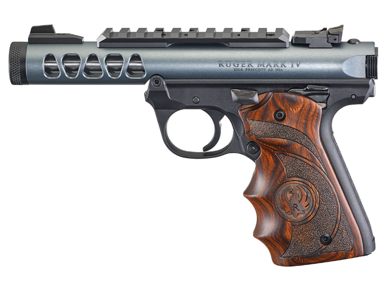 Sportpistole mit Holzgriff