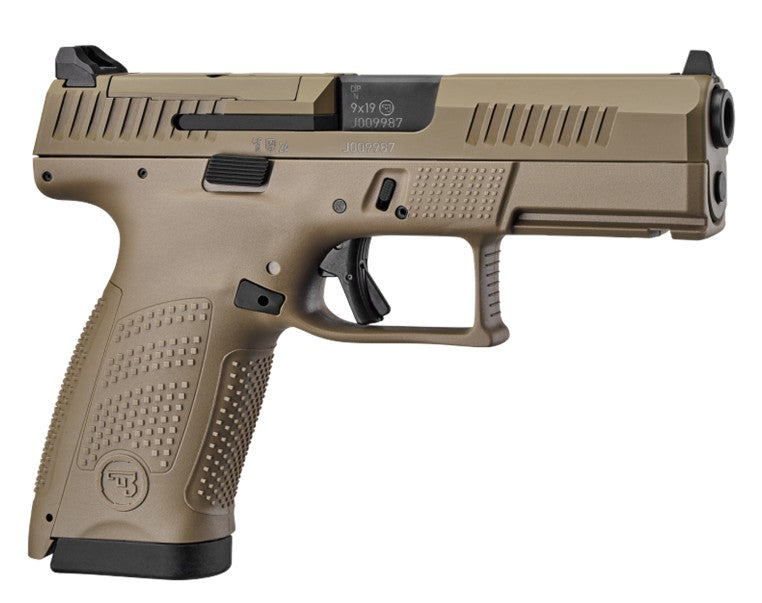 TOP Deal CZ P-10 OR (optics Ready), FDE Cera Kal. 9 mm Luger