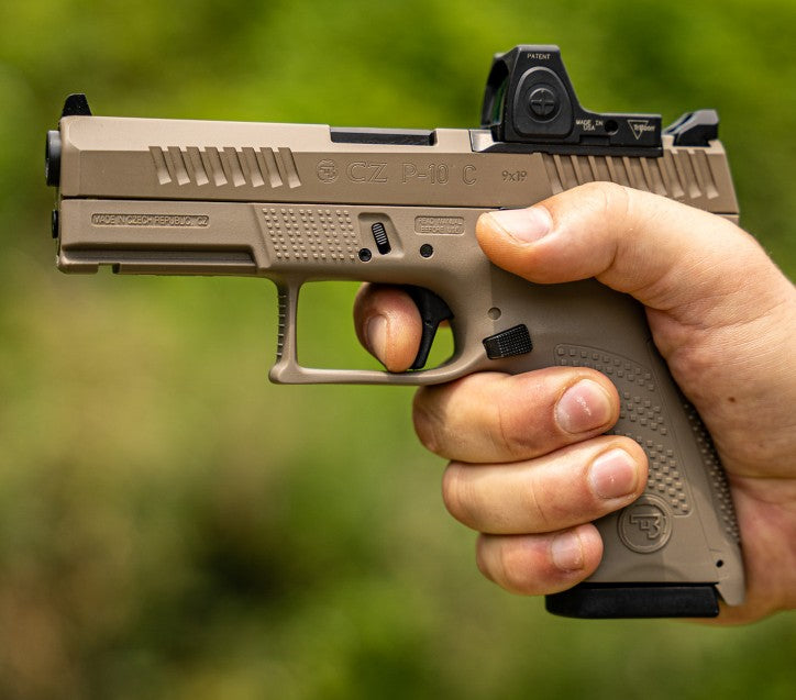 TOP Deal CZ P-10 OR (optics Ready), FDE Cera Kal. 9 mm Luger