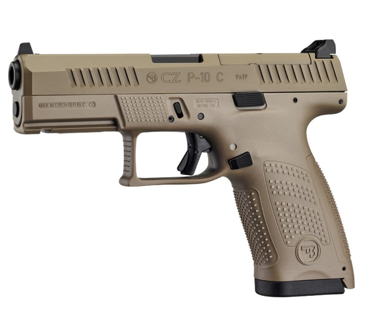 TOP Deal CZ P-10 OR (optics Ready), FDE Cera Kal. 9 mm Luger