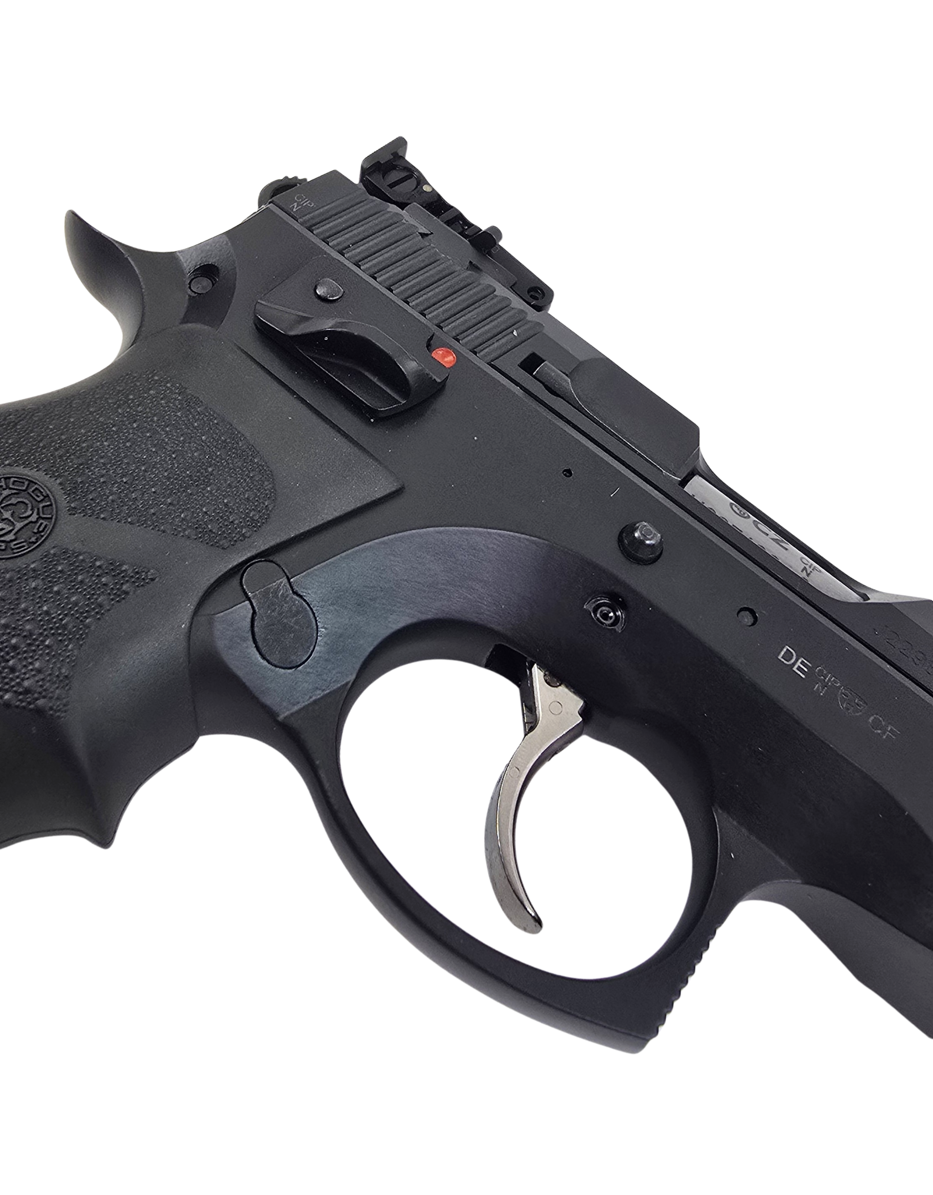 CZ 75 SP - 01 6.1 SA DA mit LPA Bullseye Visierung tuned by AKAK, Kal. 9 mm, LL 6 Zoll, schwarz