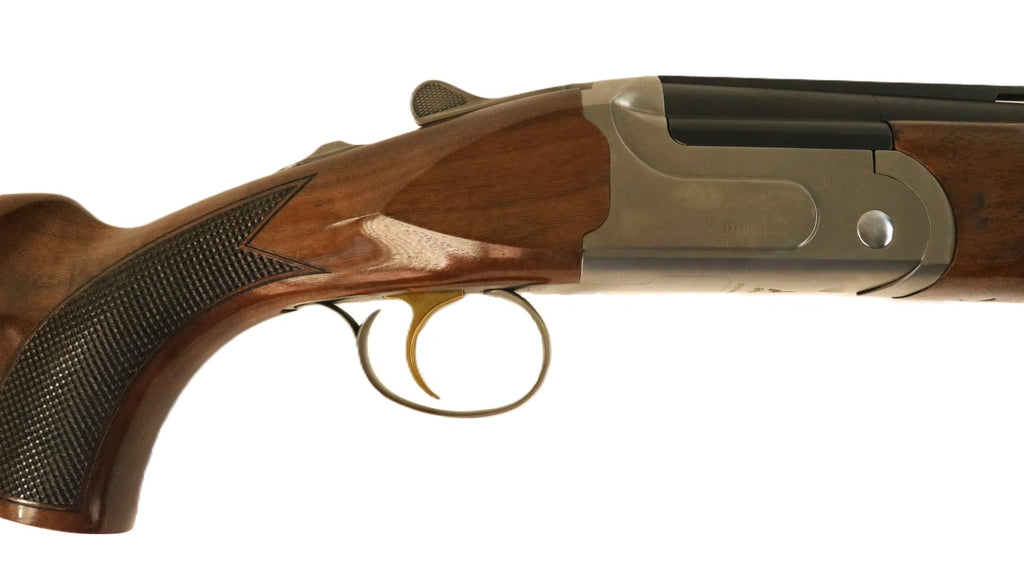 AKKAR Jagdflinte, hölzerner Schaft.