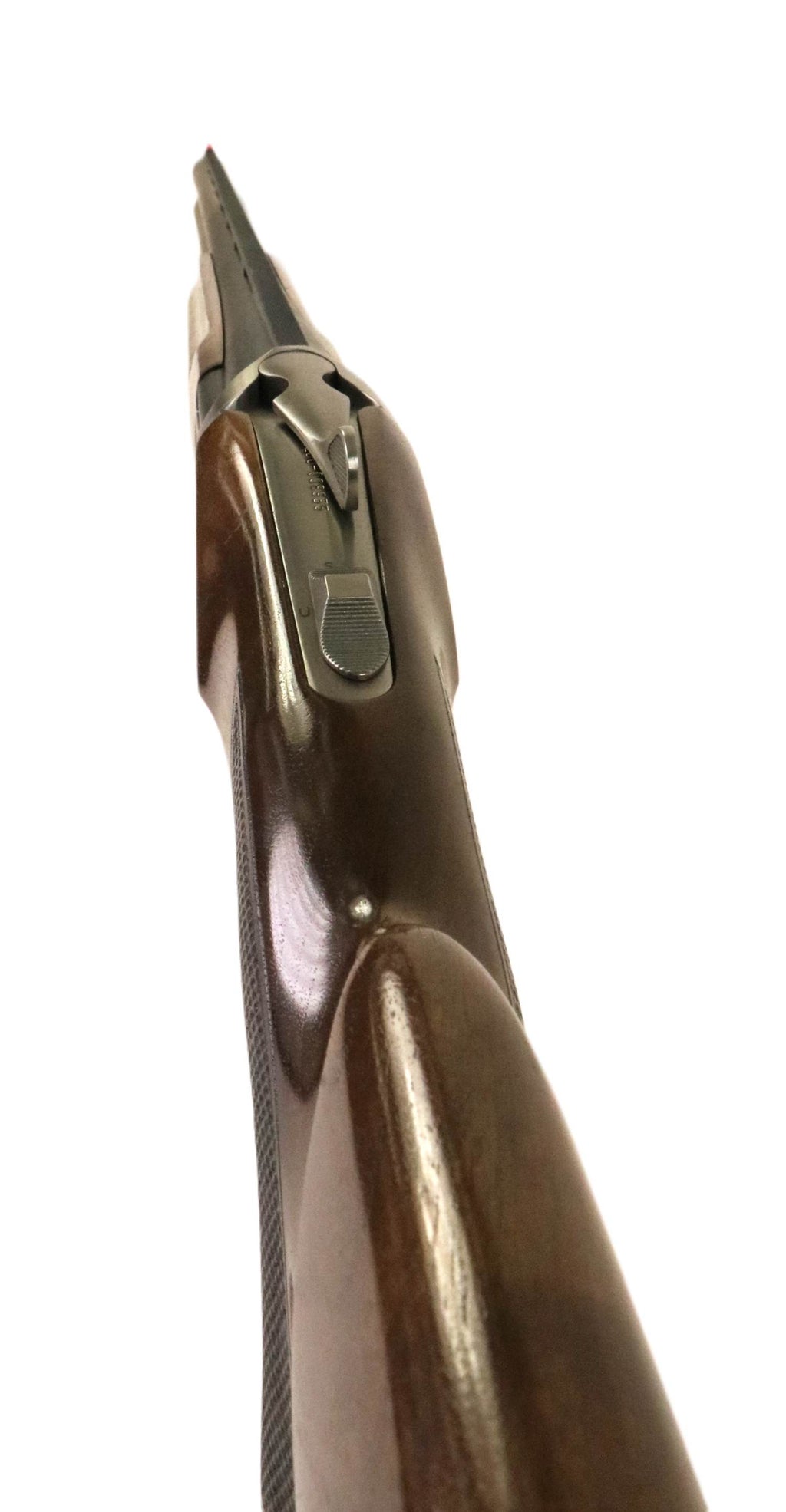 AKKAR Jagdflinte, hölzerner Schaft.