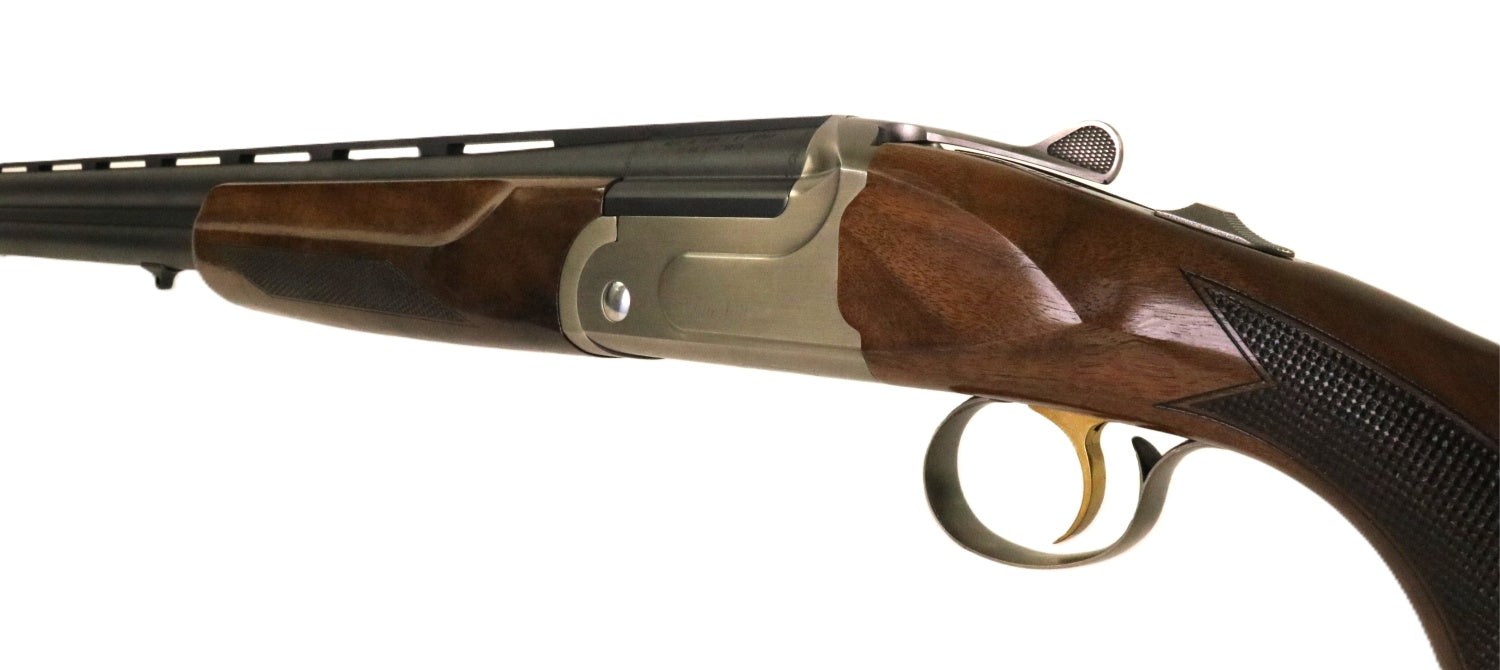 AKKAR Jagdflinte, hölzerner Schaft.