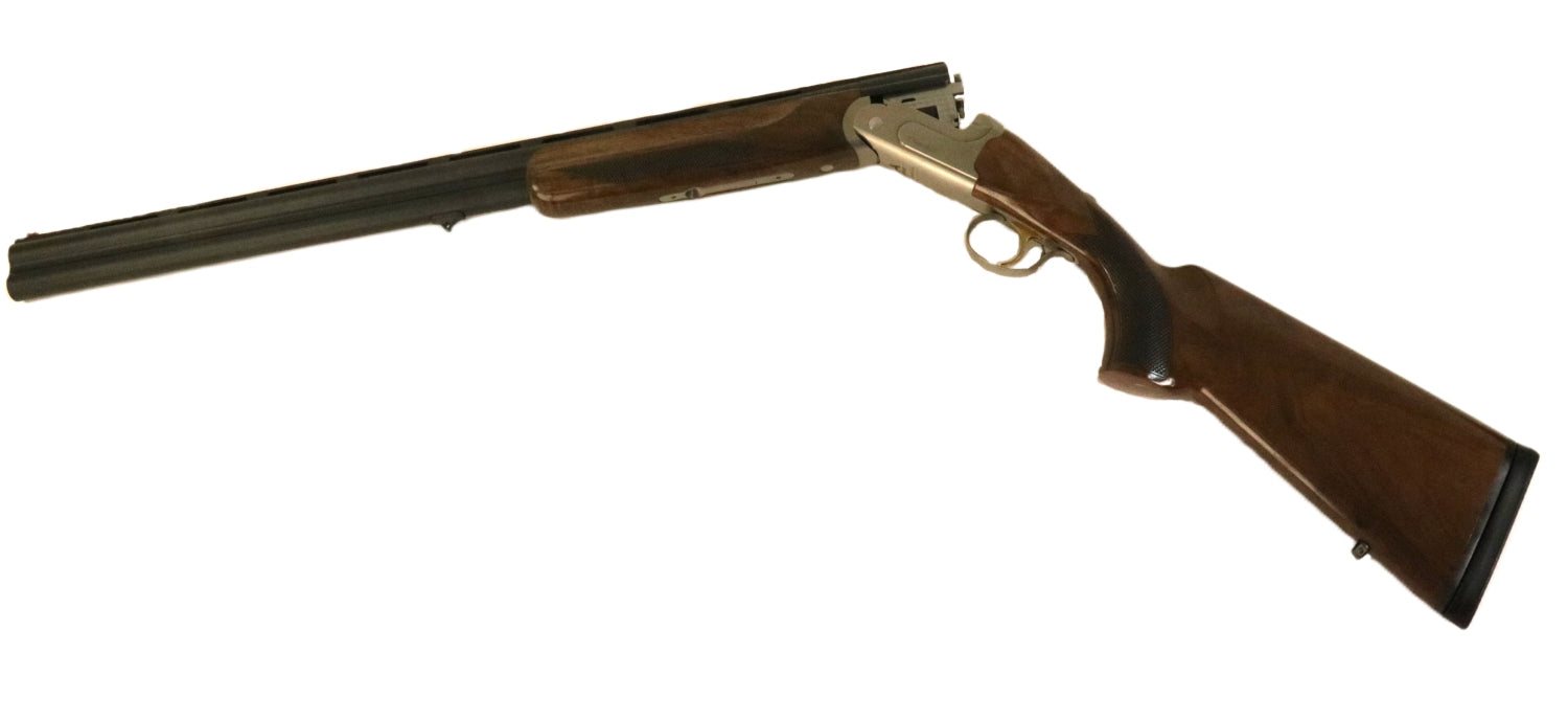 AKKAR Jagdflinte, hölzerner Schaft.