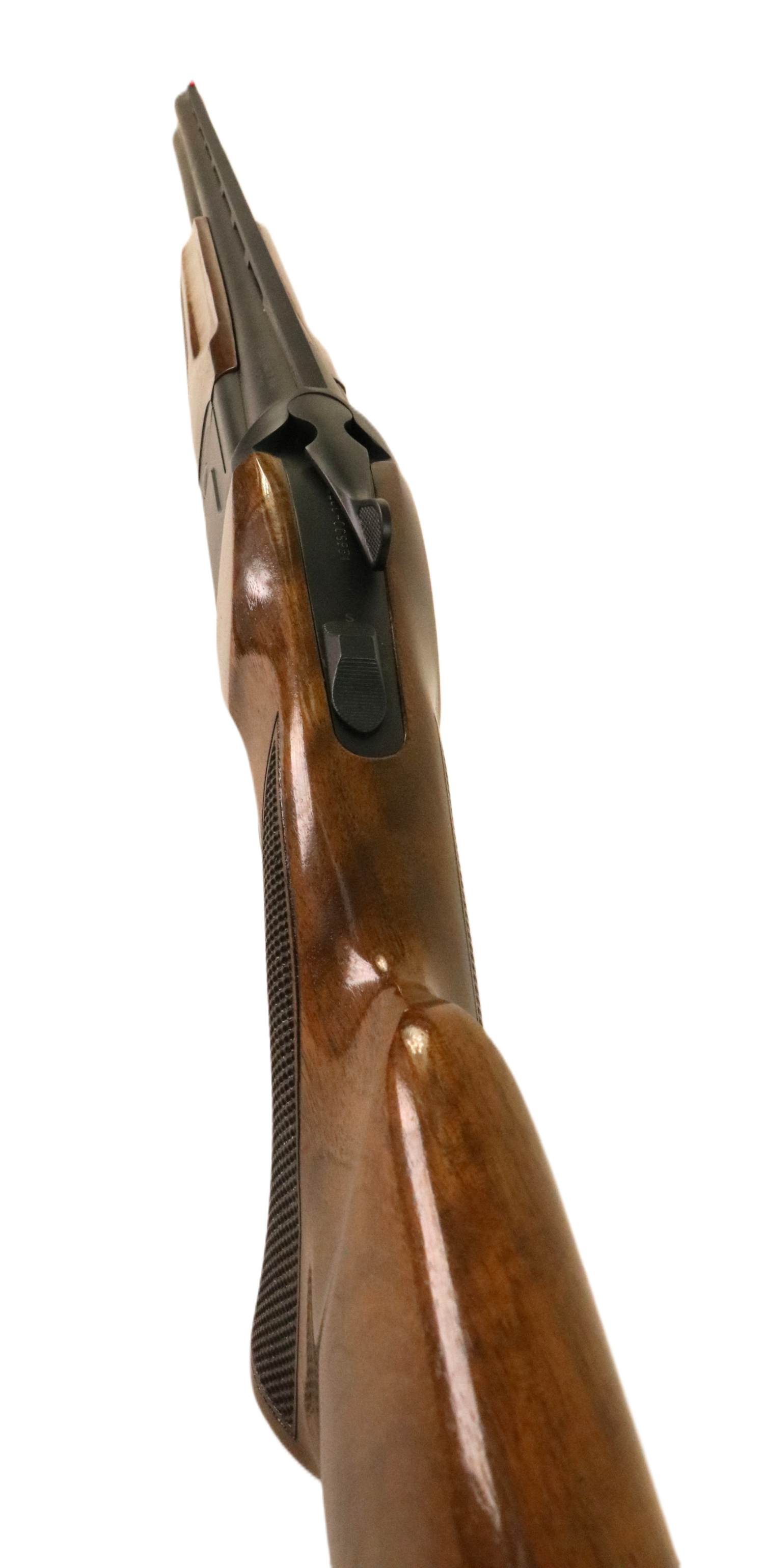 AKKAR Schrotflinte, hölzerner Schaft.