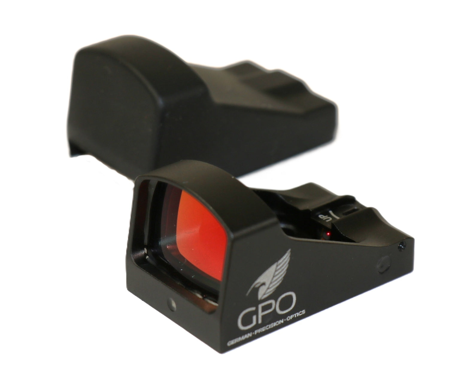 GPO Rotpunktvisier mit Abdeckung.