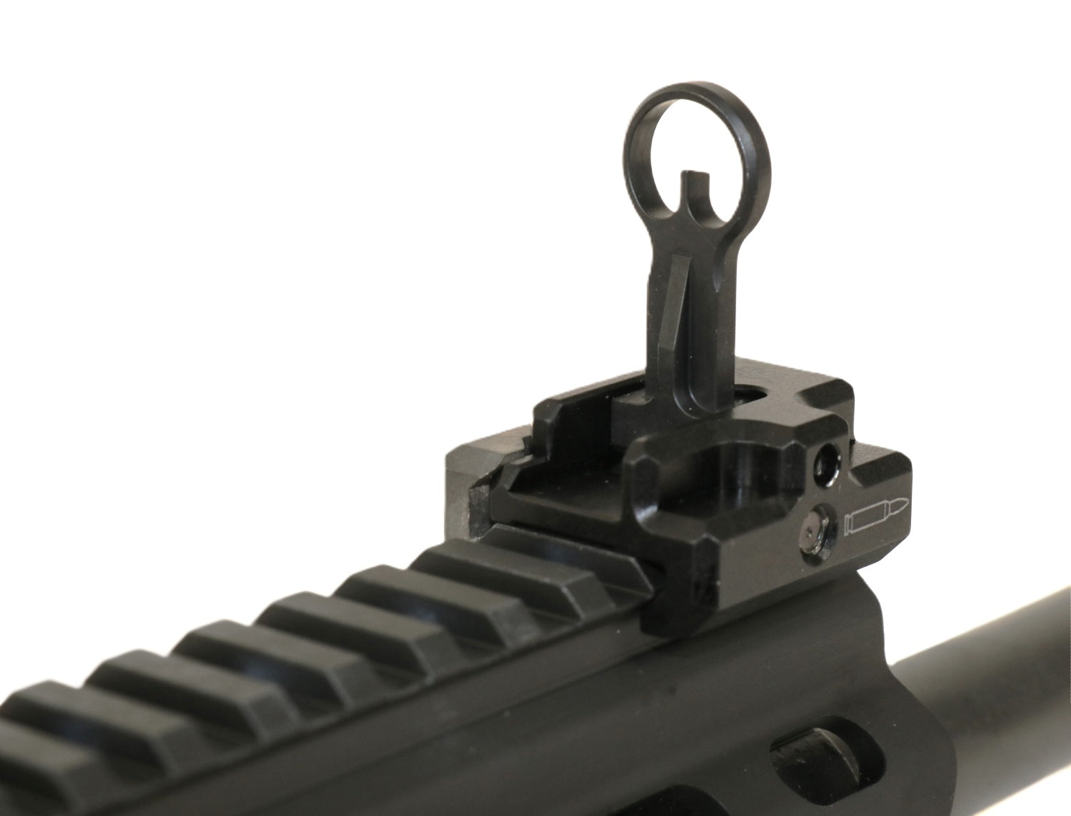 Heckler & Koch Gewehr, schwarz.