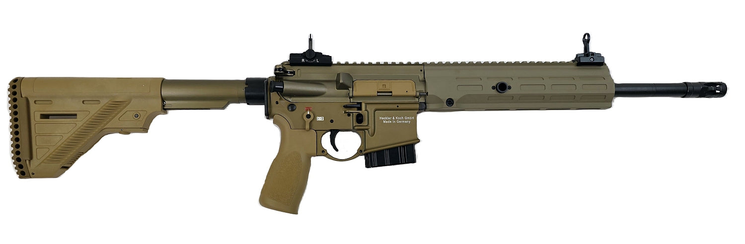 Heckler & Koch Gewehr, seitlich.
