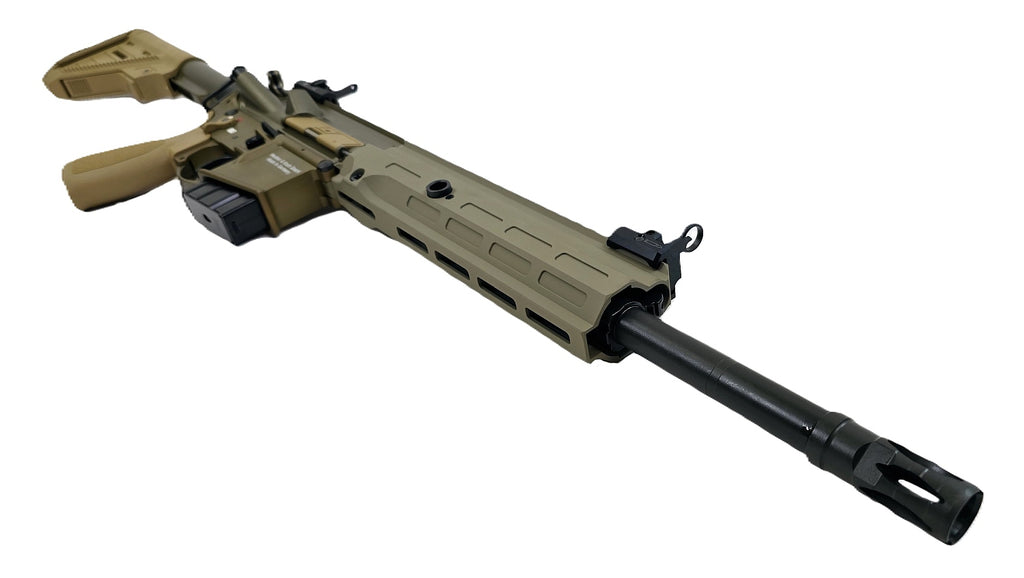 Heckler & Koch Gewehr, seitlich.