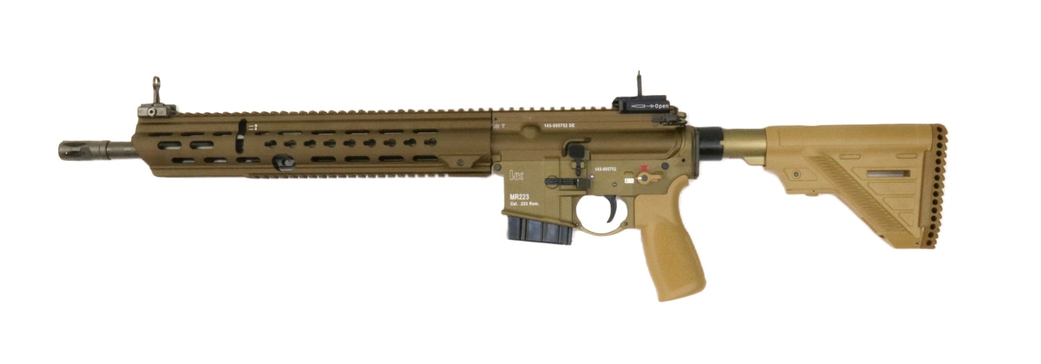 Heckler & Koch Gewehr, braun.