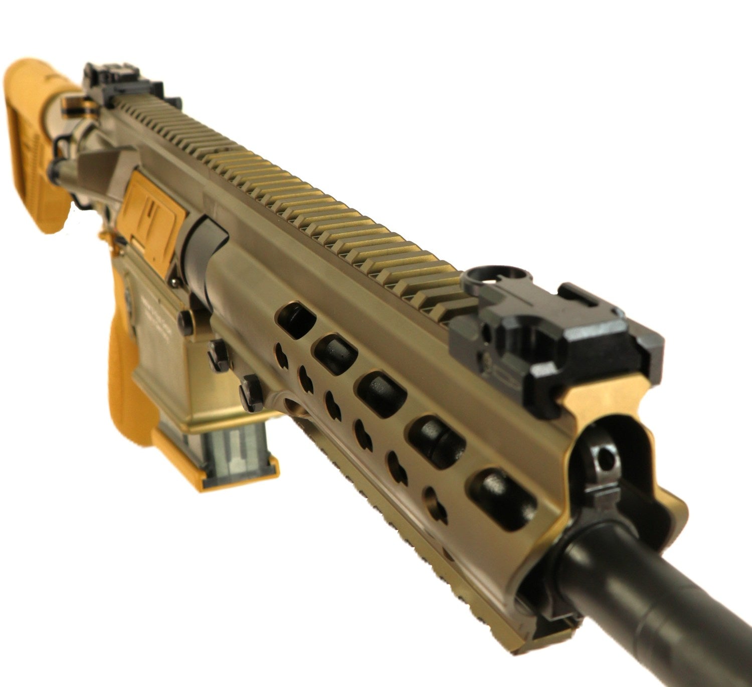 Heckler & Koch Gewehr, seitlich.