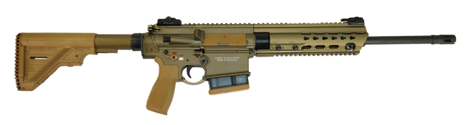 Heckler & Koch Gewehr, braun.