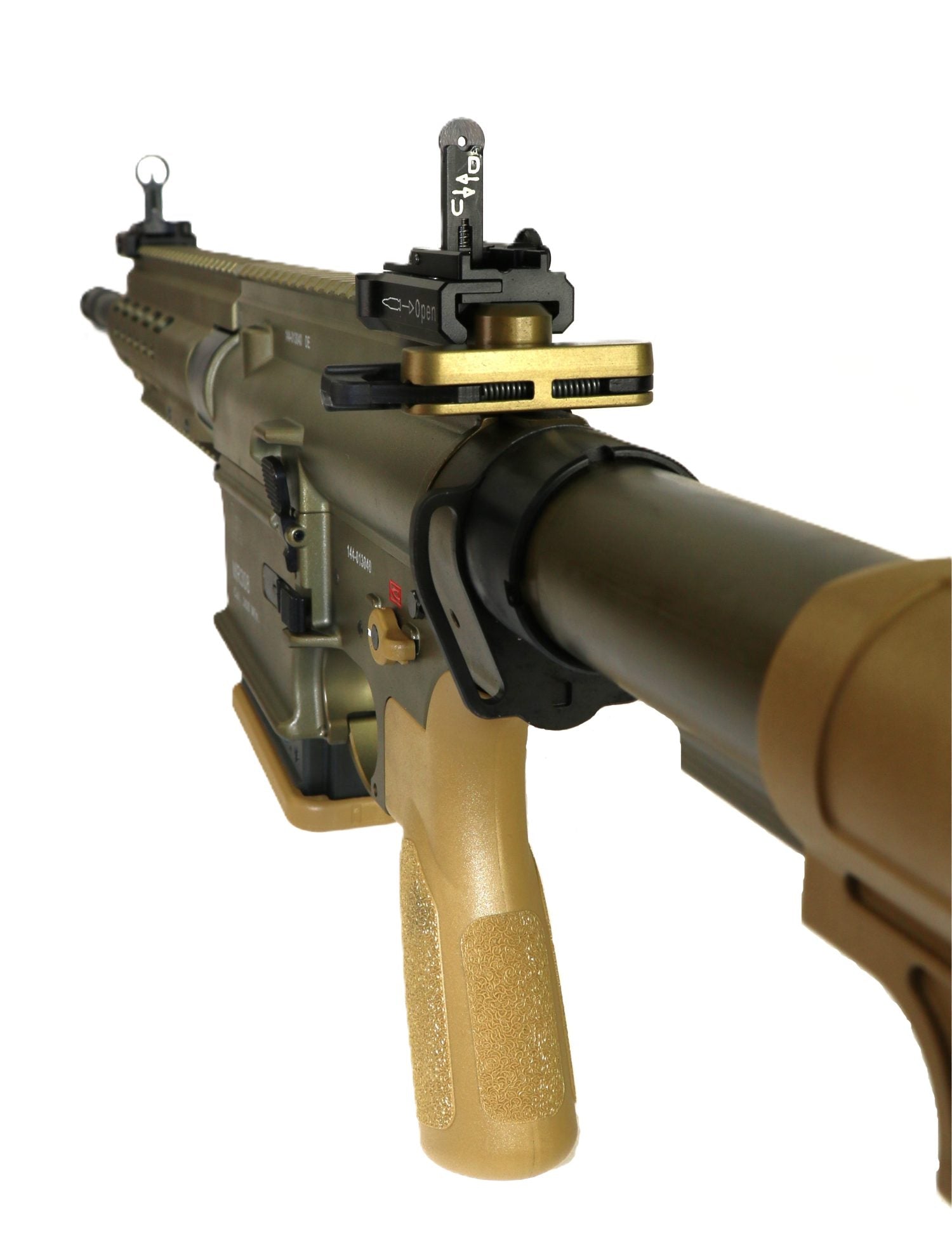 Heckler & Koch Gewehr, braun.