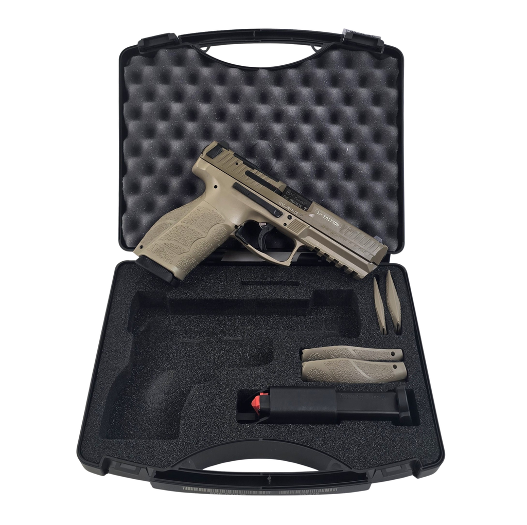 Heckler & Koch SFP9F - OR A1, Kal. 9mm, 4,5 Zoll, FDE Special Edition