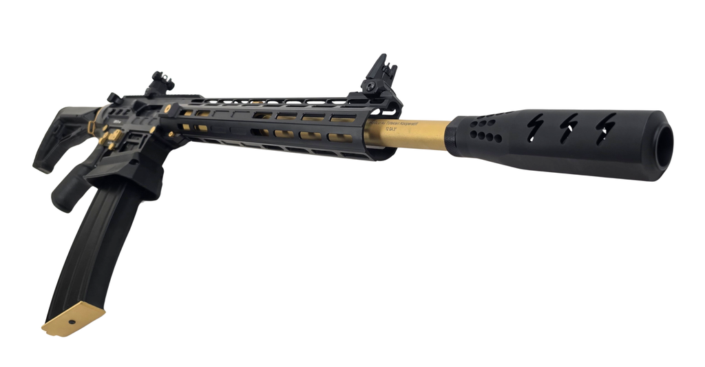 Huglu XR-8 Pro gold, Kal. 12/76, LL 47 cm, mit Kompensator und Ersatzchokes