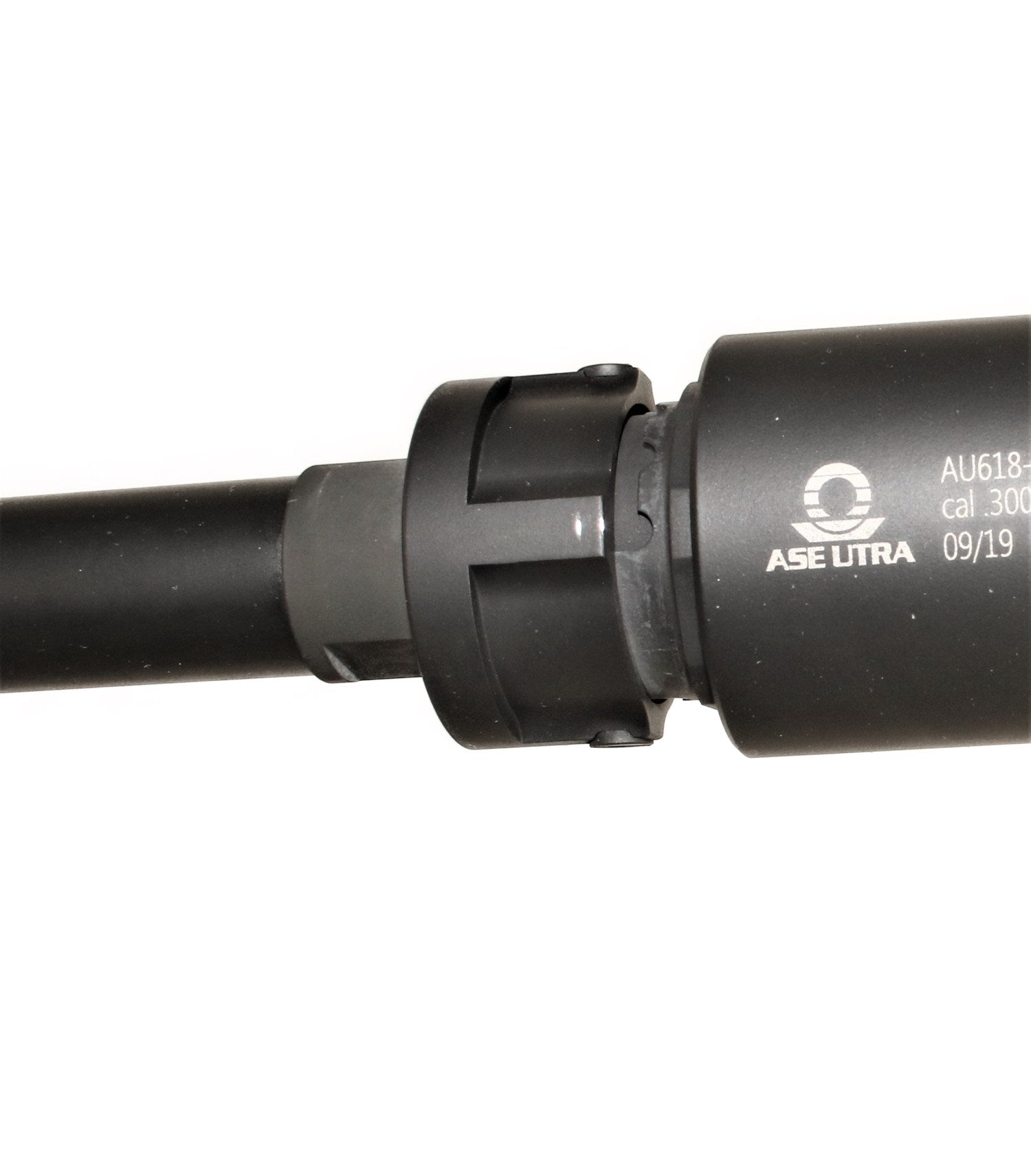 Ase Utra Schalldämpfer, schwarz.