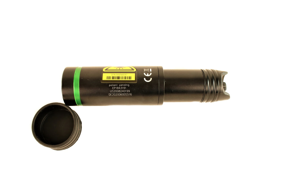 Laserluchs Gerät und Verpackung.