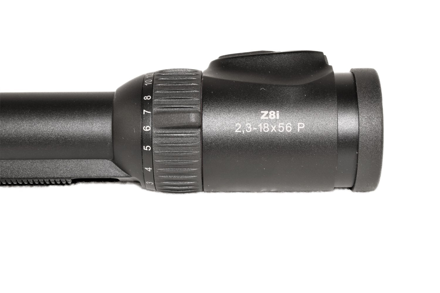 SWAROVSKI OPTIK Zielfernrohr seitlich.