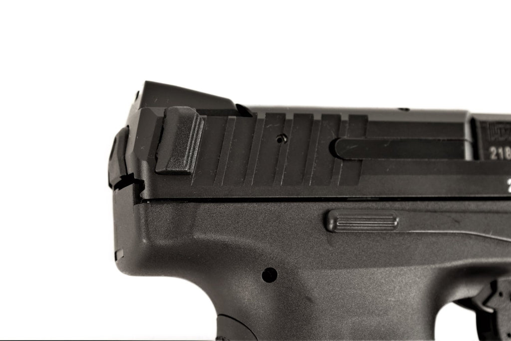 Heckler & Koch Pistole, schwarz.