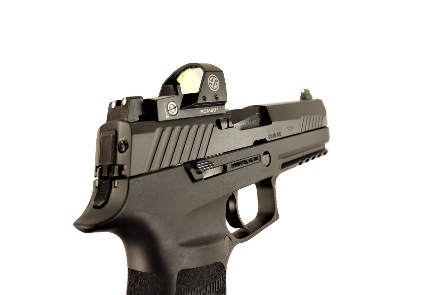 SIG SAUER Pistole mit Visier.