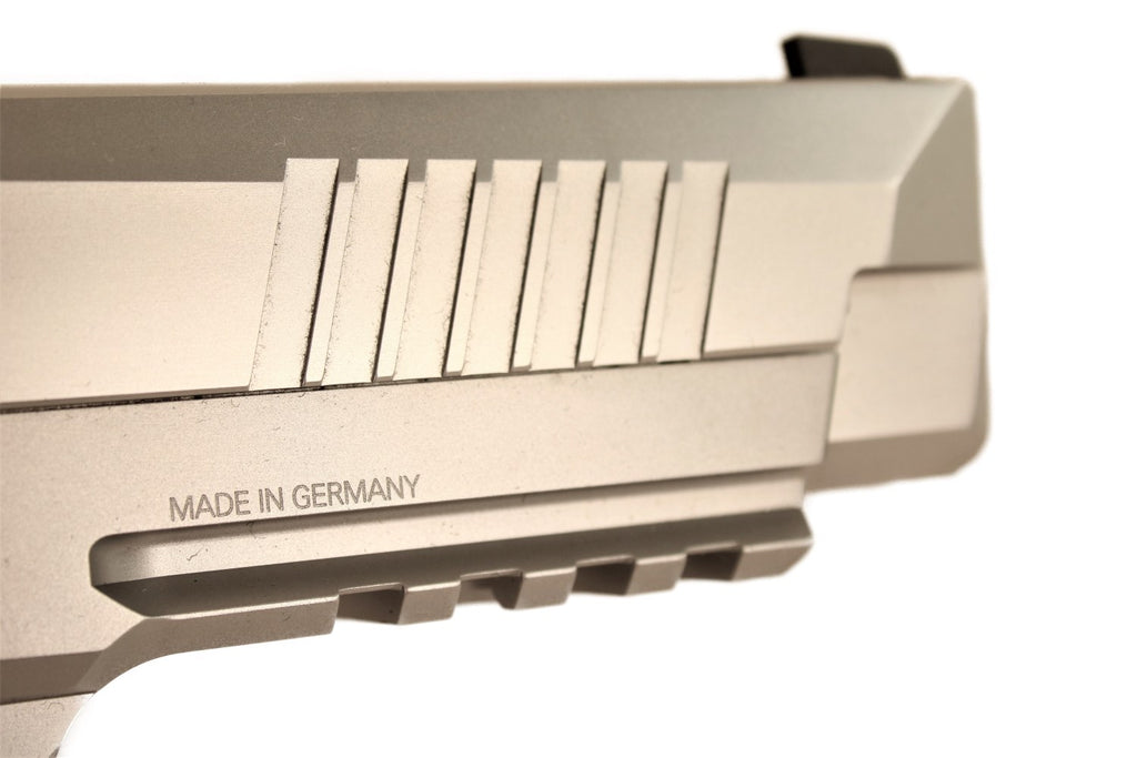 SIG SAUER Pistole, seitliche Ansicht.