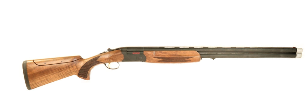 Brenner Jagdflinte, Holzschaft, Doppelläufig.