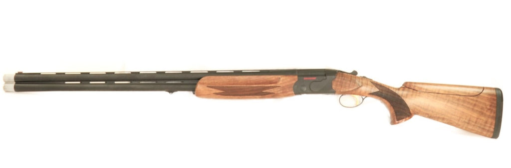Brenner Jagdflinte, Holzschaft, Doppelläufig.