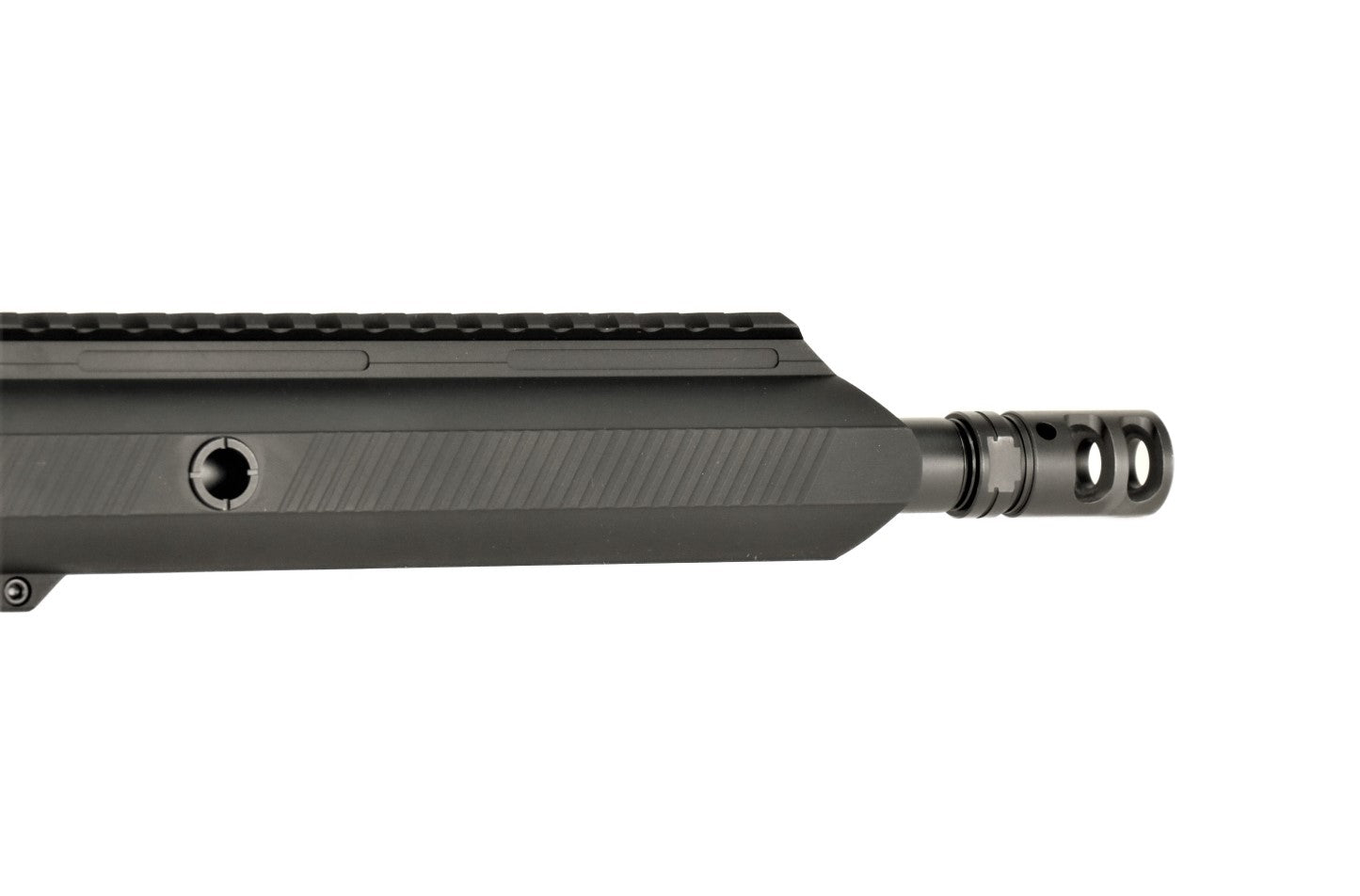 Schmeisser Gewehr, schwarzes Design.