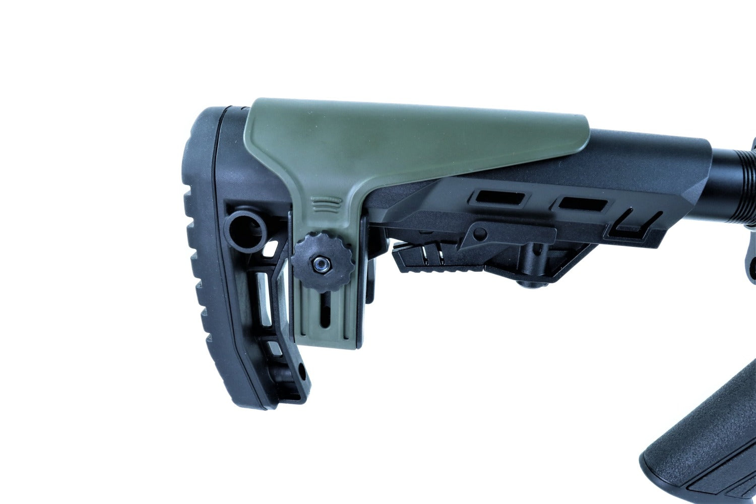 Derya Gewehr, taktisches Design, schwarz.