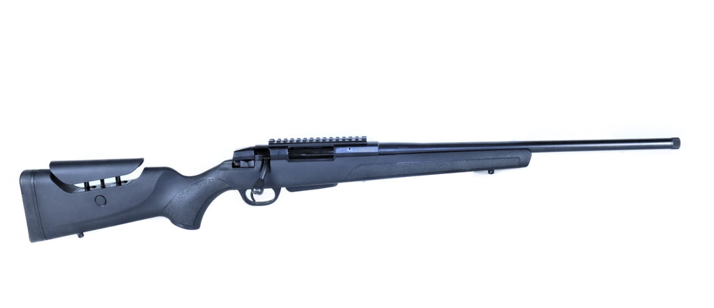 Brenner Jagdgewehr mit Zielfernrohrhalterung.