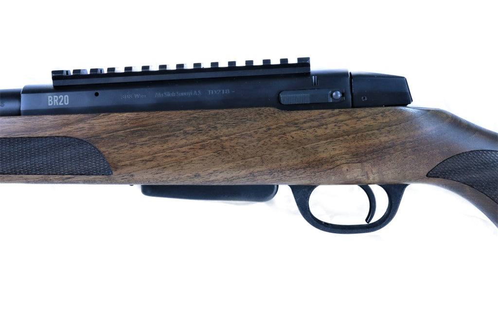 Brenner Gewehrschaft aus Holz.