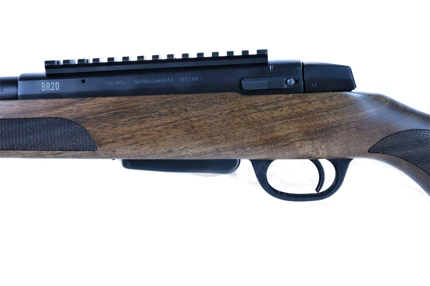 Brenner Gewehrschaft aus Holz.