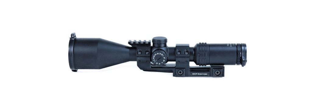 Falke Zielfernrohr mit Montageringen.